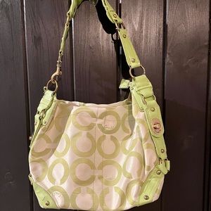 Coach Purse and Matching Wristlet
